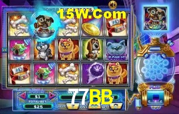 Interface moderna da plataforma 77BB